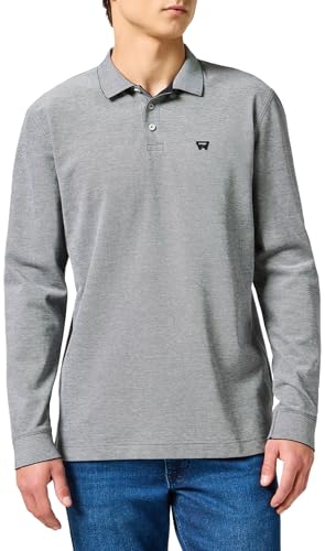 Wrangler Polo Ls Refined Homme idéal pour vos sorties chic de mi-saison