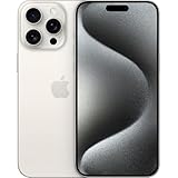 Apple iPhone (Renewed Premium) 15 Pro Max, 256GB, White Titanium - Unlocked