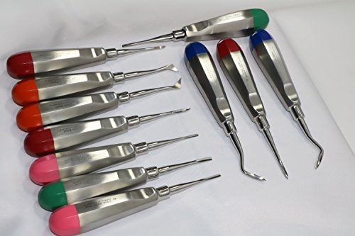 New German 11 Ea Dental Elevators Extraction Extracting Dental Instruments #TOP4