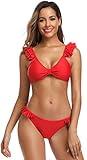 🏖 El sexy traje de baño de dos piezas sin espalda puede traer el temperamento seguro de las mujeres.El diseño simple y elegante hace que el conjunto de bikini sea más único y atractivo,diferentes colores a tu elección.