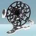 Fishing Reel Aluminum Alloy 50g 53mm Lightweight Upgraded Base Handheld Fly Wheel for Trout Pike Ice Fishing Tackle Fly Wheel