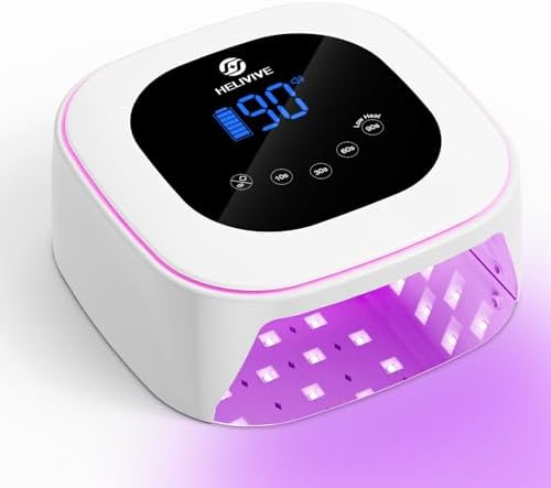 SUNUV Gel Nail Polish Kit with UV Light for Nails — packaging and what arrives in the box