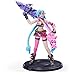 League of Legends, Official 4-Inch Jinx Collectible Figure with Premium Details and 2 Accessories, The Champion Collection, Collector Grade, Ages 12 and Up