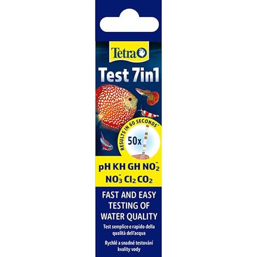 Tetra 7in1 Aquarium Water Testing Kit 50 strips