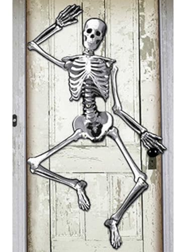 Halloween Skeleton Jointed Paper Cutout, 53