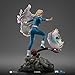 Iron Studios Collectible Statue Invisible Woman and Franklin - Fantastic Four - Art Scale 1/10 Polystone Resin Multicolor 10.8 inches 27.5 cm