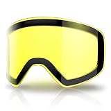 Seago Ski Goggles Snowboard Goggles Anti-Fog Snow Sports Goggles for Women Men Adult Youth,Mirrored