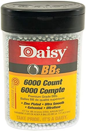 Daisy Ammunition and CO2 60 6000 ct BB Bottle