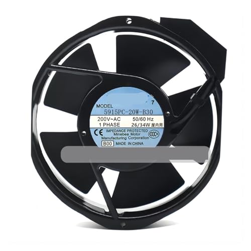 Ventilateurs CA 5915PC-12W-B30-SM1 avec roulement robuste pour un flux d'air continu - 2