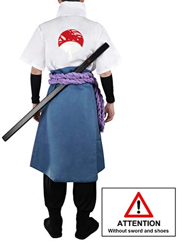CoolChange Cosplay kostuum van Sasuke Uchiha na opleiding bij Orochimaru | Maten: S - XL - Image 5