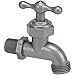 Homewerks VHB-CEL-F4B Hose Bibb, Male Thread, Celcon, 3/4-Inch