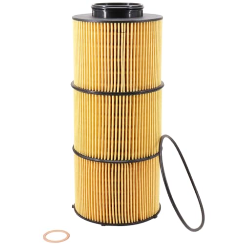 Oil Filter LF17800 Compatible with 2020+ DD13 DD15 DD16 Detroit Diesel Engine Replace A4721842325 A4721842425 19863920 P582506 A4711800009 A4711800209(Set of 1)