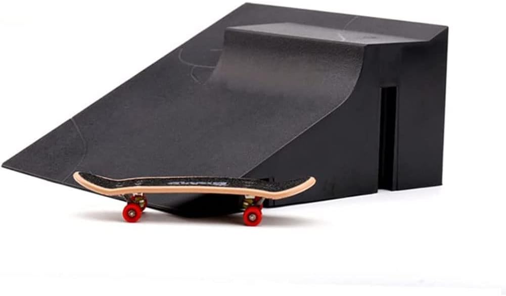 Finger Skateboard Professional Venue Scene Props DIY Props Alloy Three-Dimensional Model Children's Toys A-F 6-in-1 Big Set of Scenes (E)