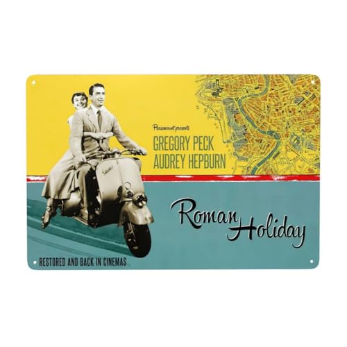 Roman Holiday I[h[Ewvo[ [}̋x4 uLŔ SG Ǐ SG SJo[ TC CeAv[g | Mtg Vbv g Vzj 20×30cm/8x12in