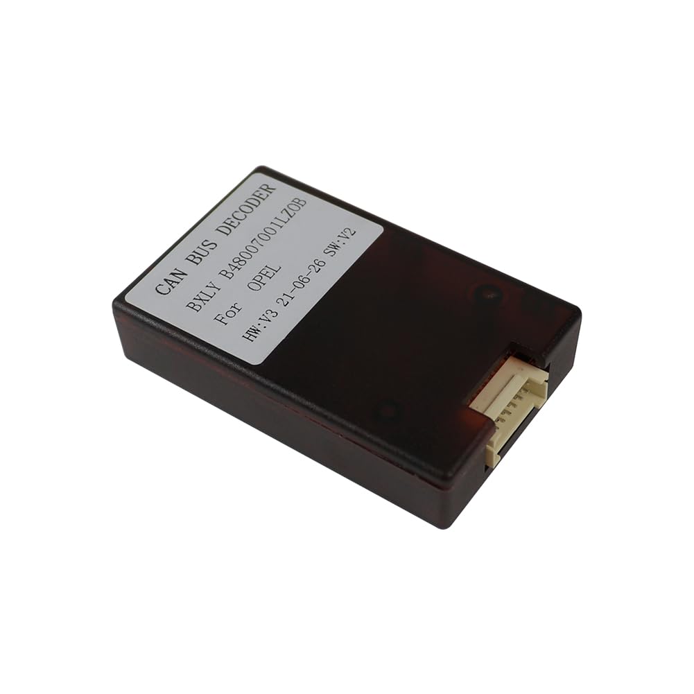 MSD Decodificatore Canbus Adattatore Can-Bus per Opel Zafira/Astra/Corsa/Meriva Autoradio Telecomando al volante