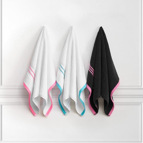 Serviettes de bain fluo pour sublimer votre rituel de douche matinal