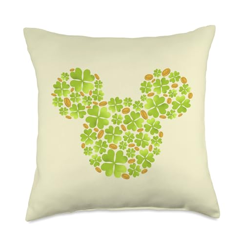 Coussin Mickey Mouse Disney Saint-Patrick : idée cadeau originale pour fan - 2