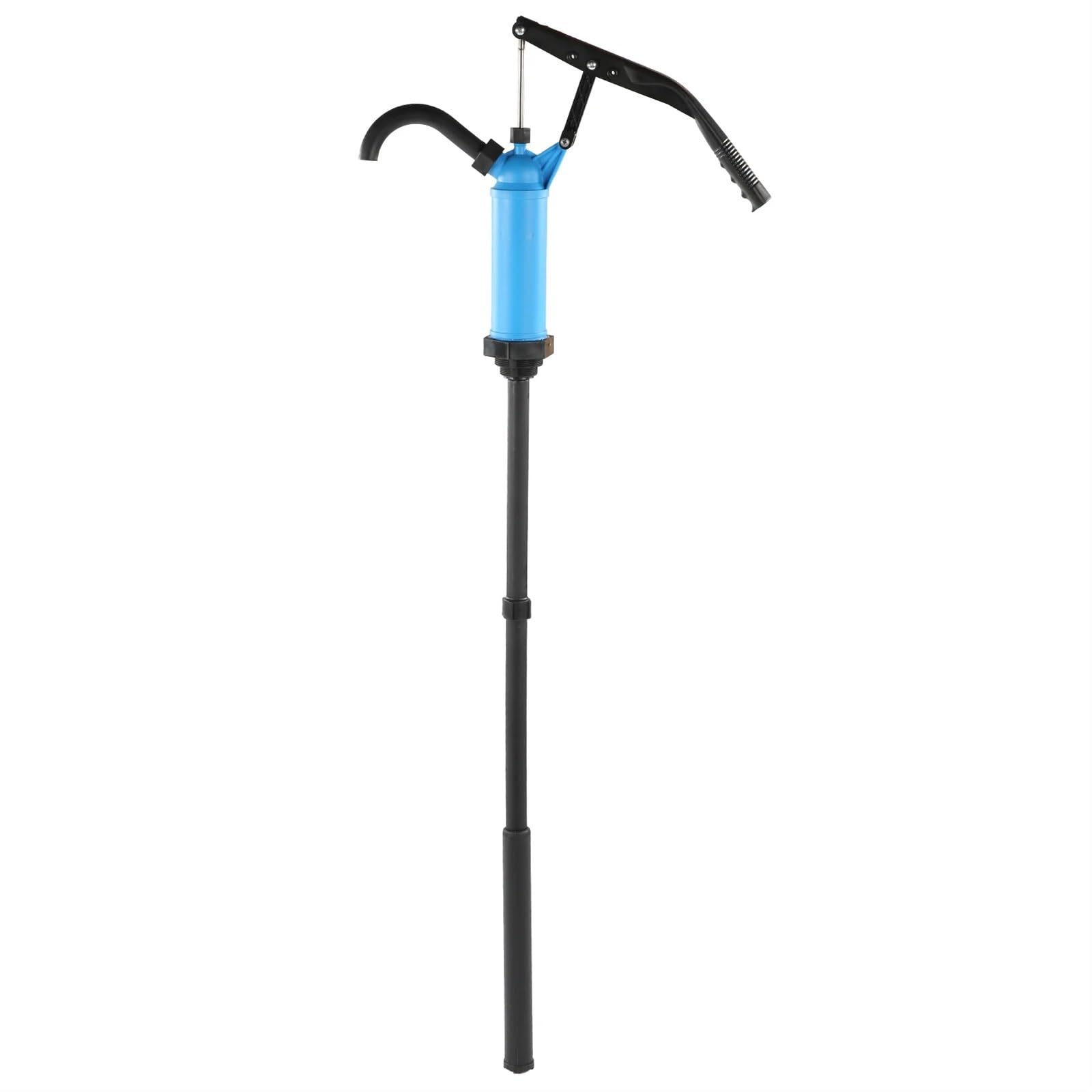 GDHKDDFL Heavy-duty manual lever oil pump, Lever Action Barrel Drum Pump Manual Adjustable 55 Gallons for Conveying Fuel Liquids
