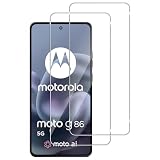 Liilaa Vetro Temperato per Motorola Moto G86 / G86 Power 5G, 2 Pezzi Pellicola Protettiva e 2 Pezzi Pellicola Fotocamera, Anti Graffio Schermo Vetro Protettivo Durezza 9H