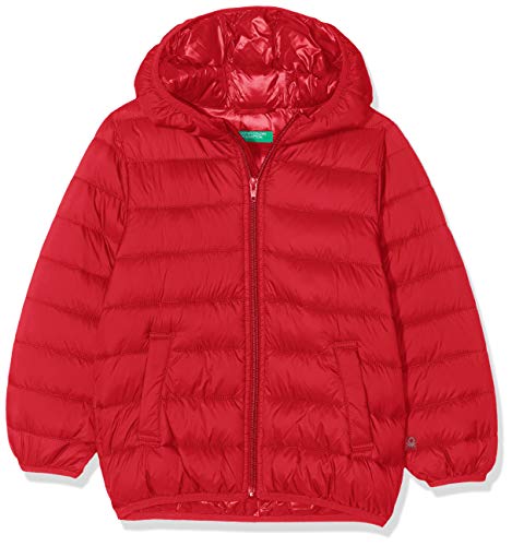 United Colors of Benetton 2BA253AD0 Cappotto, Rosso (Rosso 281), 110 (Taglia Produttore: X-Small) Bambino