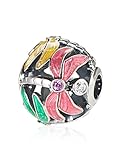 Hochwertiger und einzigartiger Karma Bead aus 925er Sterlingsilber