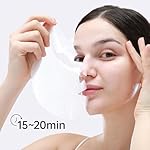 +WIS+ Hyaluronic Acid Face Mask 24 EA with Hyaluronic Acid Serum and Vitamin B5, Hydrating Facial Mask for Dry Skin, Anti-Aging Mask to Plump and Repair Dehydrated Skin, Safe on Sensitive Skin - Image 4