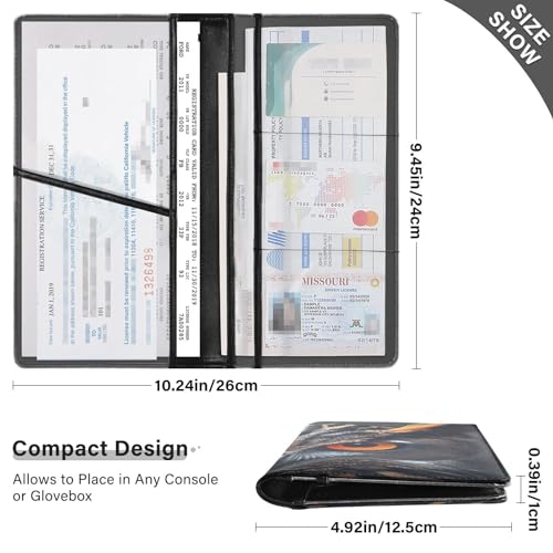 Porta Documentos para Auto con Estampado miniatura 3