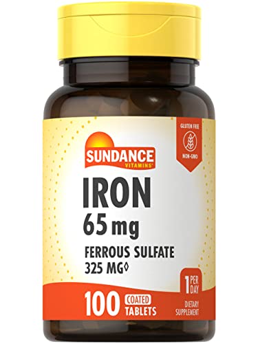 Image of Sundance Iron Supplement Ferrous Sulfate 325mg | 100 Tablets
