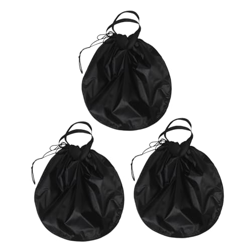 Sacoche étanche pour casque de moto et vélo - Lot de 3 housses avec cordon de serrage
