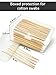 500 PCS 6-Inch Precision Gun Cleaning Swabs with Storage Case - Lint-Free Bamboo-Handle Long Cotton Swabs for Gun Cleaning, Makeup & Electronics