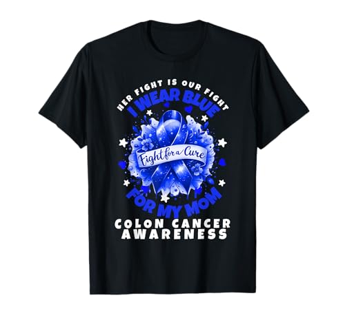 Colon Cancer Awareness Support Squad For My Mom Bowel Cancer T-Shirt