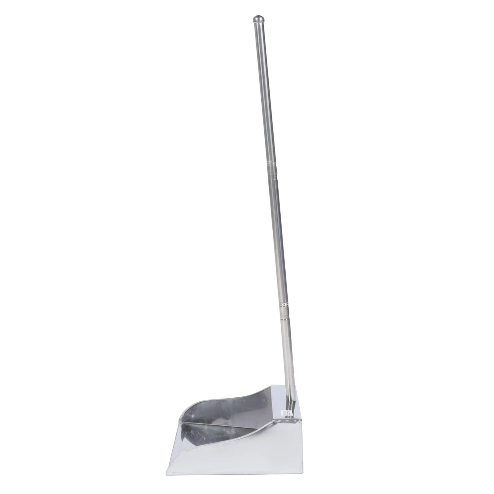 Alipis Pala De Basura Recogedor Con Mango Largo Escoba Gran Angular Piezas De Barrido Doméstico Sartenes Con Mango Largo De Alta Resistencia Caja De Caca Acero Inoxidable Oficina Ladrillo