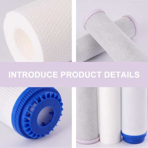 Filtre à eau en coton PP anti impuretés compatible eau dure
