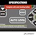 Lippert Ground Control RV 5th Wheel and Travel Trailer Leveling System Replacement Touchpad with Auto-Leveling Button - 421484