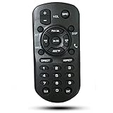 Replacement Remote Control RM-RK258 Compatible for JVC Multimedia Receiver Car Stereo KW-M560BT KW-V350BT KW-V320BT KVC-120BT KW-V230BT KW-V250BT KW-V25BT KW-M150BT KW-M150BT