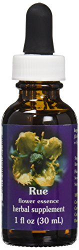 Flower Essence Services Range of Light Dropper, Rue Supplement, 1 Ounce