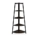 Furinno FNAJ-11112-1 5-Tier Corner Ladder Garden Shelf, Espresso