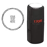 Initial Signature - Custom Initial Stamp - Small Personalized Image Stamp. Self-Inking Customizable