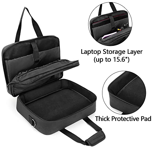 samdew Mobile Printer Storage Bag, with up to 15.6" Laptop Layer, Bag Only by samdew - Used condition - Image 3