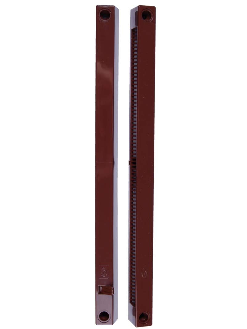 Greenwood UPVC Trickle Vent 3000SFW Slot Vent 305mm Long in Brown