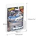 32 Pack Clear Clamshell Protector Case Compatible with Hot Wheels Premium, 0.6mm Thick PET Vehicle Blister Pack Cover Cases for Storage and Display (32)