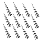 Photo Gallery imikeya 12 pezzi stampi conici per corna di crema acciaio inox non adesivo per croissant danese strumento per versatile Photo Gallery imikeya 12 pezzi stampi conici per corna di crema acciaio inox non adesivo per croissant danese strumento per versatile