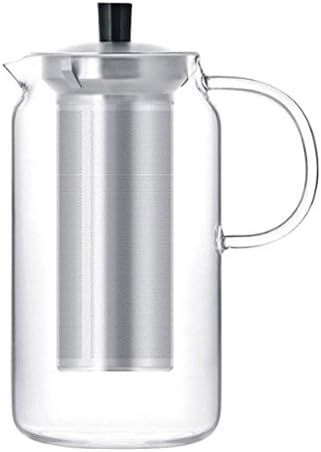 SamadoyoTEAPORT S046 1200ml heat-resistant glass stainless steel sieve