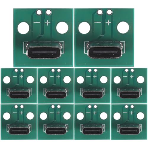 Adaptador TARJETA USB C Hembra Vertical 6-Pines miniatura 1