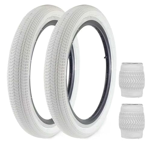 ZUKKA 2er-Pack Fahrradreifen 16 x2.125 16 Zoll Fahrrad Reifen Mantel 54-305...