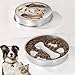 APGLSXY Stainless Steels Dog Dish to Slow Eating Slow Feeding Dog Bowl for Small Breeds