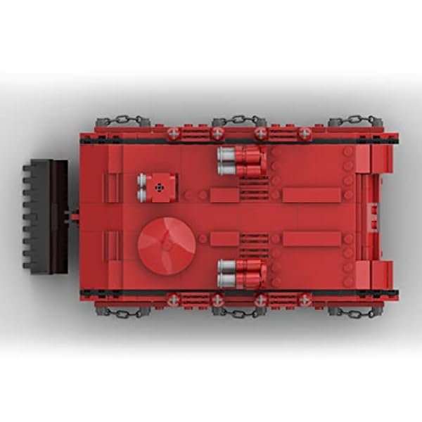 UNOR Pansarade bilbyggklossar, militära krig noshörning pansarflygplan modell set kreativa gåvor, kompatibel med Lego (720 st)