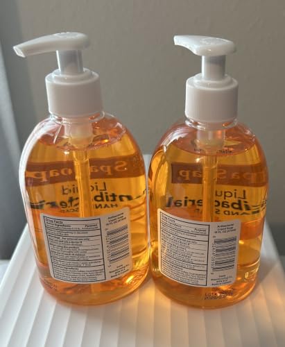 Spa Soap Liquid Antibacterial Hand Soap Original Gold 16 FL Oz 2-Pack image 5