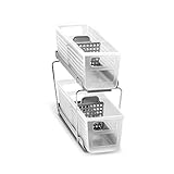 Madesmart 2-Tier Plastic Mini...