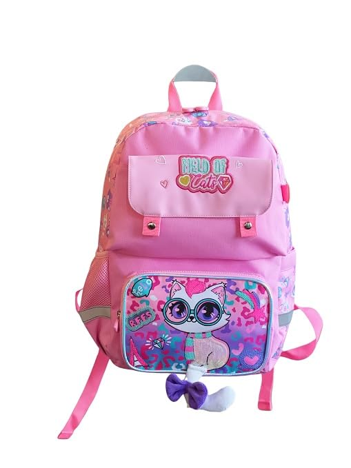 DREAM VEST Unisex Çocuk Sırt Çantası, Pembe, M